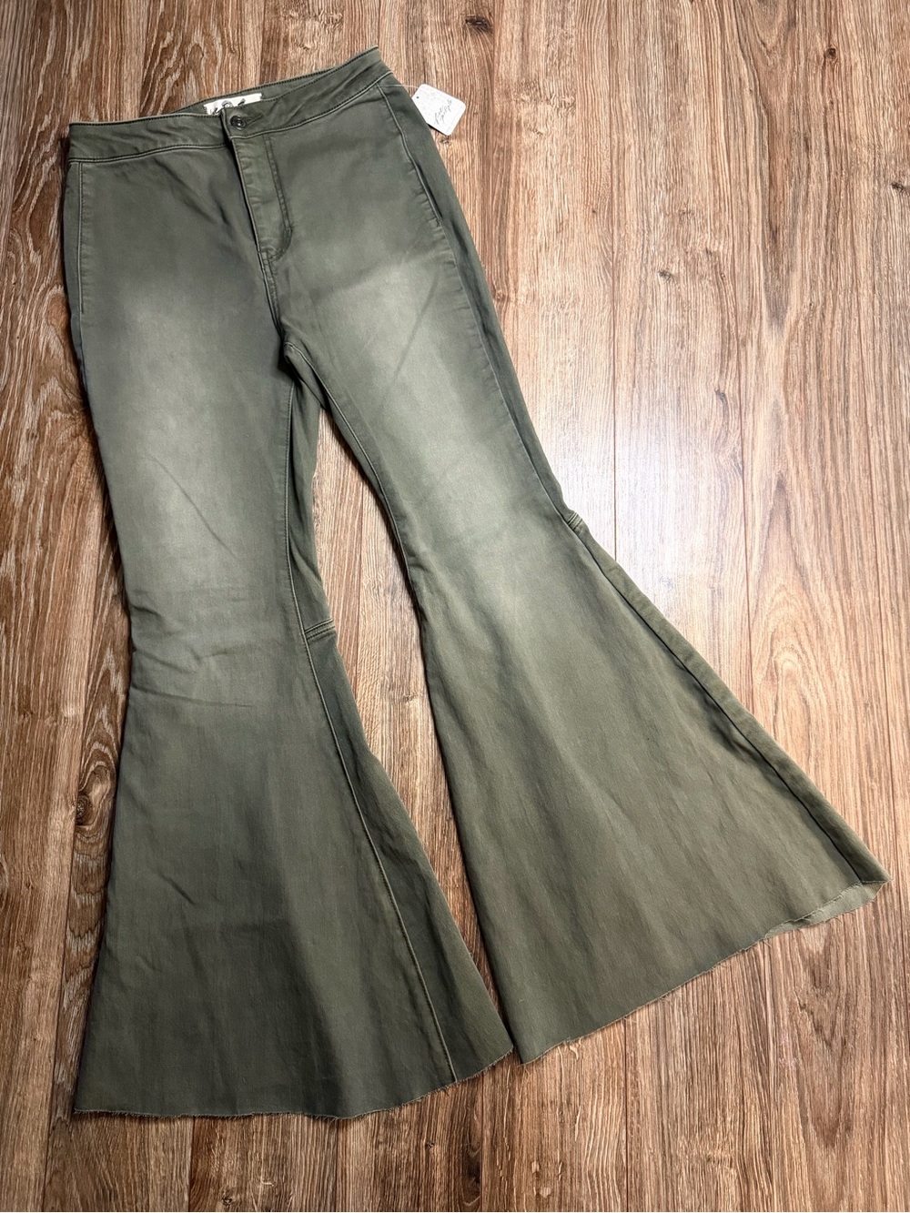 We The Free Olive Flared Bootcut Pants
